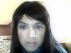 blue eyed transsexual marissa oral-job