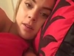 girl shows her small titties on periscope