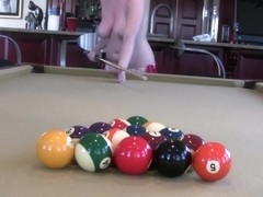 Nice Billiards Game Of Strip Pool With Some Stripper Friends