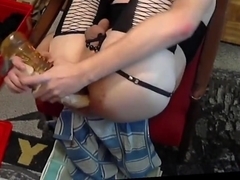 Dual pen anal dildos