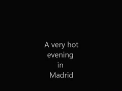Wild night in Madrid