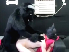 Minotaur and puppy guy