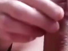 One finger orgasm (with cumshot)