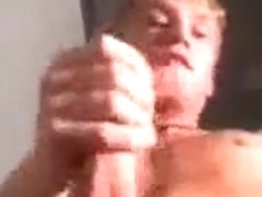 18 Yo Jacks And Cums For The Camera