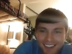 Jerking Off In Dorm With Roommate Watching