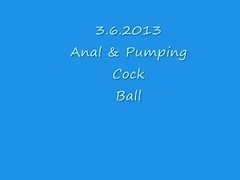 pumping ball& cock , anal