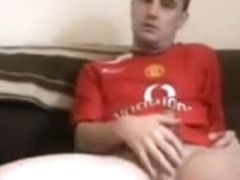 Having a Stroke In Fella UTD Footy Top