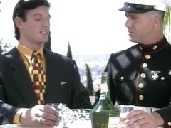 Curly Haired Kip Jacks Himself During Painful Deep Anal Sex