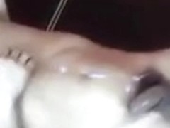 Interracial couple breed bareback