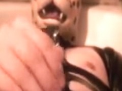 Rubberkitten Bathroom Time and Cum June 17 2014 Part two