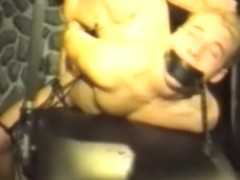 Curt is shown no mercy as he's tied tight, whipped and fucked alternately