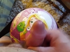 Cumplay Dick Slapping Barbie Ball