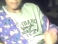 Young Latino Smooth Pajamas Masturbates In Her Room