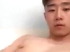 handsome chinese boy handjob
