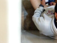 Flagra do rapazinho com pau melado sem gozada (No cum)