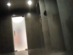 Spycam in shower filming only horny female bodies