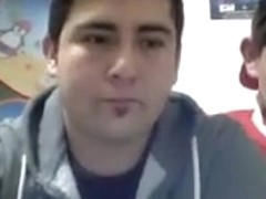 Chile, two Men Hawt A-Hole Dance On Livecam