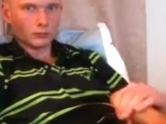 Young Slim Blonde Big Cock