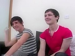 Naughty Brit gays in kinky gay hardcore action