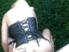 Amateur - Jenny - Mature Bareback Outdoor DP MMF Threesome