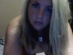 Cum on nerdygirl's ass on xxx webcam