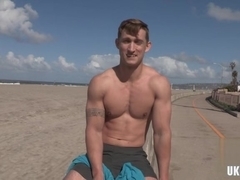 Big dick gay rimjob and cumshot