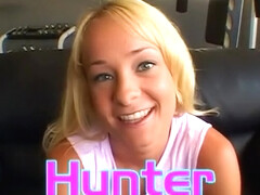 Horny pornstar Hunter Young in amazing blonde, small tits sex video