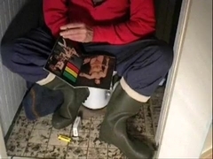 nlboots - toilet, porn book, long johns and boots