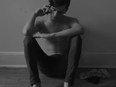 Artem's phone confession & wank (2010)