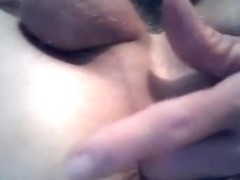 I fuck myself with two Jesus Loads inside for lube