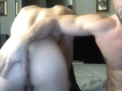 Cam guy with friend Kiss and BJ