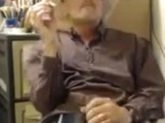 Hot Cowboy man Smoke and Stroke