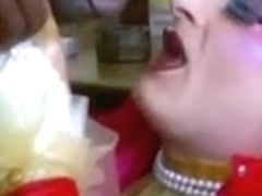 white chick suck black cock