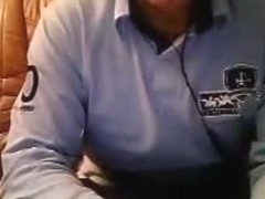 Straight guys feet on webcam #505