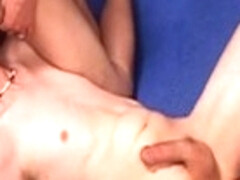 Crazy male pornstars Adian Storm and Blue Bailey in exotic masturbation, swallow gay xxx movie