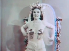 Vintage burlesque in 3D!