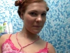 Edith Shows Off Her Great Body In The Shower