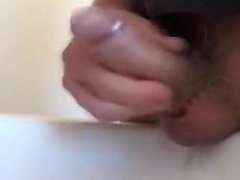 Wank and cum