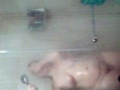 Shower Girl Brush Teeth Wash Pussy Masturbate