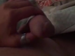 Nails handjob cumshot orgasm