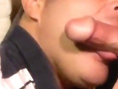 MARRIED LAD FEEDS ME A MONSTER LOAD--ALSO MUCH CUM!!