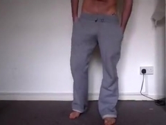 Grey Sweats and feet