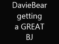 DavieBear getting a GREAT BJ