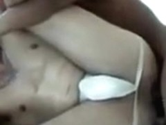 White guy gets banged by a huge black dick