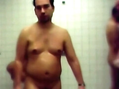 Playing in the shower