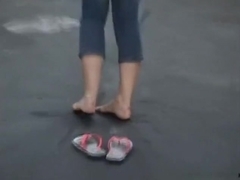 cindy luv in the filthiest soles ever