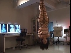 Drubbing a Japanese Nurse-Upside down