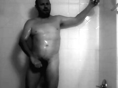 Trey Aaron Harris shower jerkoff