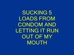 CUM AND CONDOMS