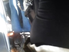 spy sexy teens ass in bus romanian